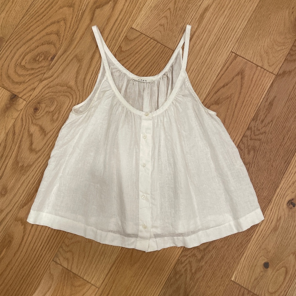 Nalina Linen Top Salt